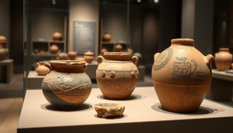 Starożytne naczynia do warzenia piwa odnalezione przez archeologów, pokazujące wynalezienie piwa w Mezopotamii